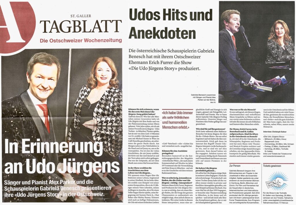 Pressevorschau, St.Galler Tagblatt, Schweiz